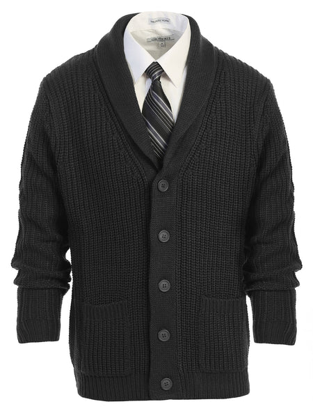 Men's Knitted Cardigan Sweater