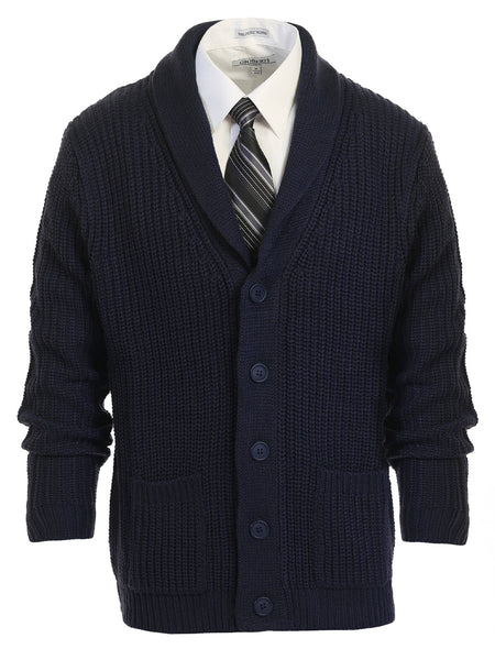 Men's Knitted Cardigan Sweater