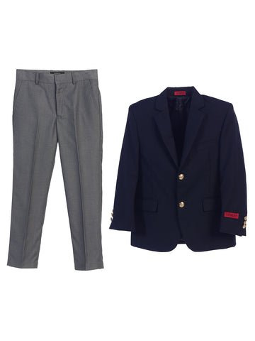 Boy's Blazer & Pants Set