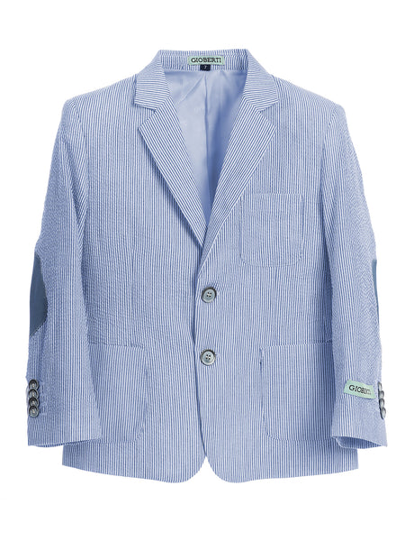 Boy's Seersucker Blazer