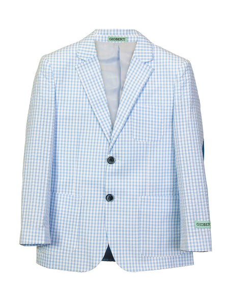 Boy's Seersucker Blazer