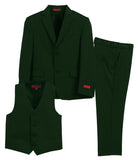 boys 3 pc formal suit set