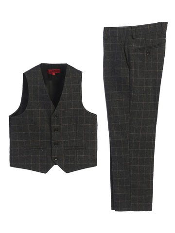 Boy's (8-18) 4 pc Formal Vest Set