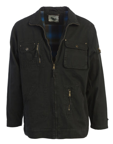 Men's Corduroy Jacket with Flannel Lining