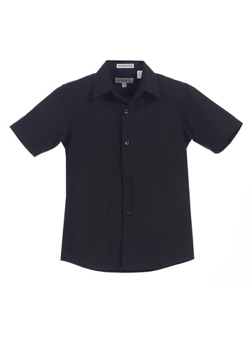 Boy's (8-18) Teal Short Sleeve Shirt
