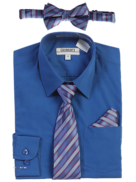 Shirt with tie set
