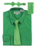 Shirt with tie set