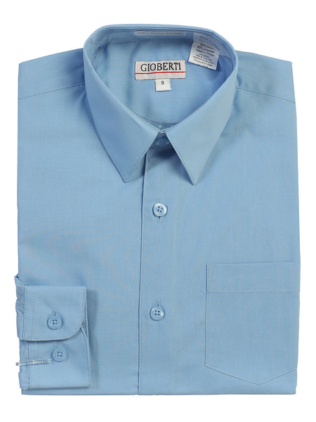 kids formal button down dress shirt