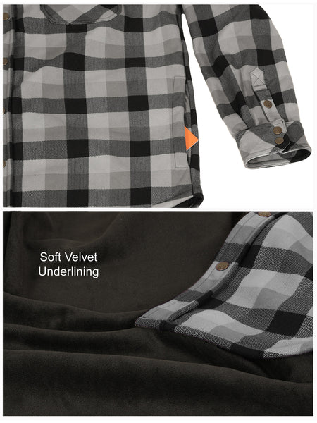 Men's Checkered Flannel Jacket