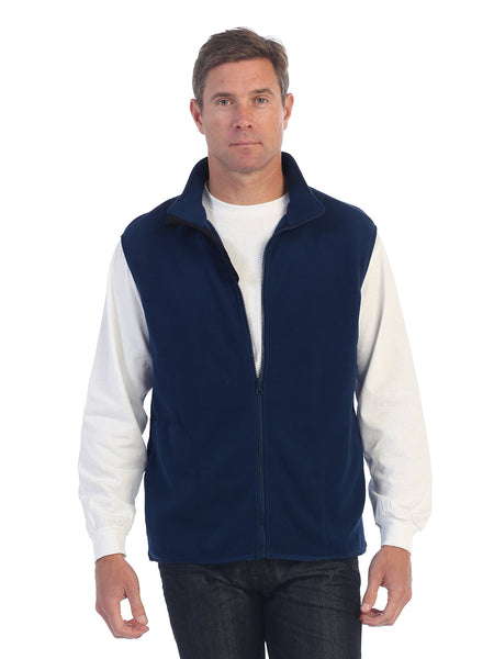 mens polar fleece vest