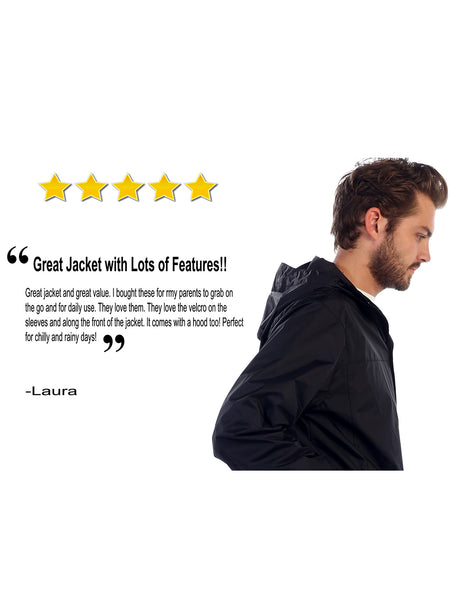 Men's Waterproof Rain Jacket