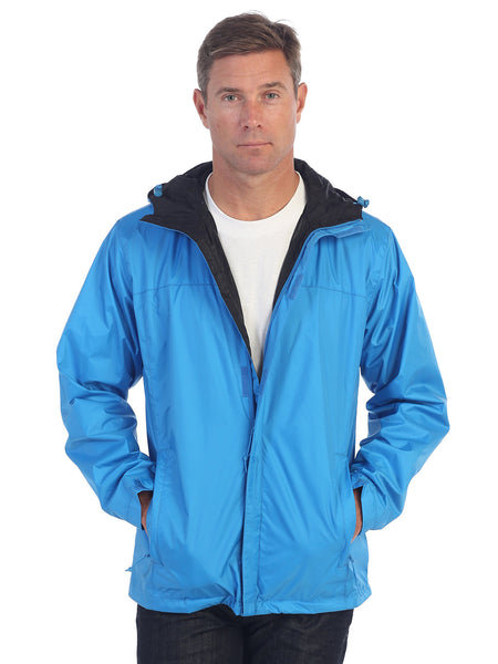 adult waterproof zip hooded jacket