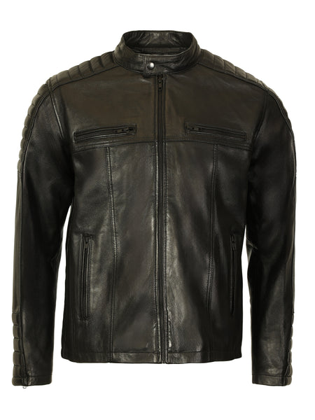 Men's Motorcycle Leather Jacket