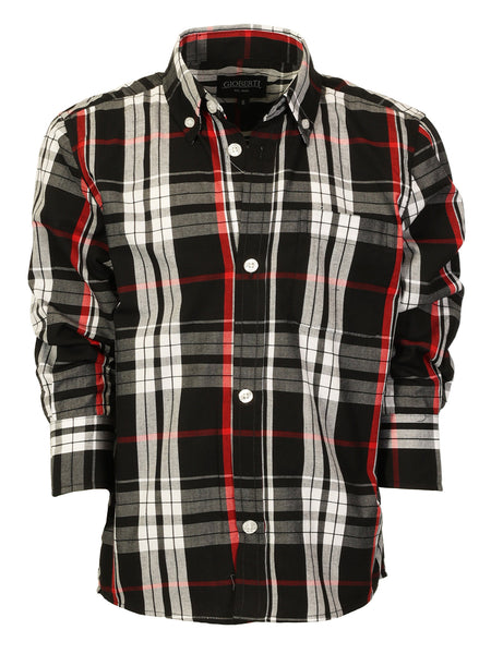 Boys Plaid Shirt