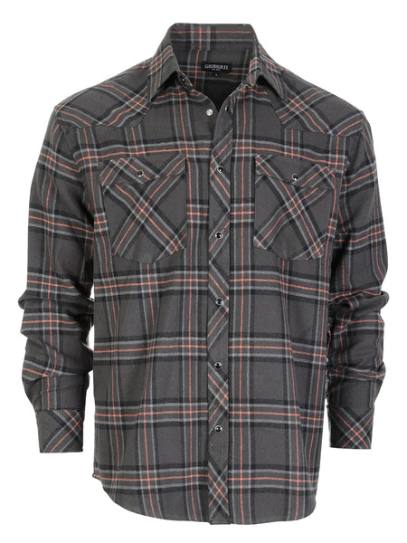 Mens Flannel w/snap