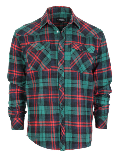 Mens Flannel w/snap