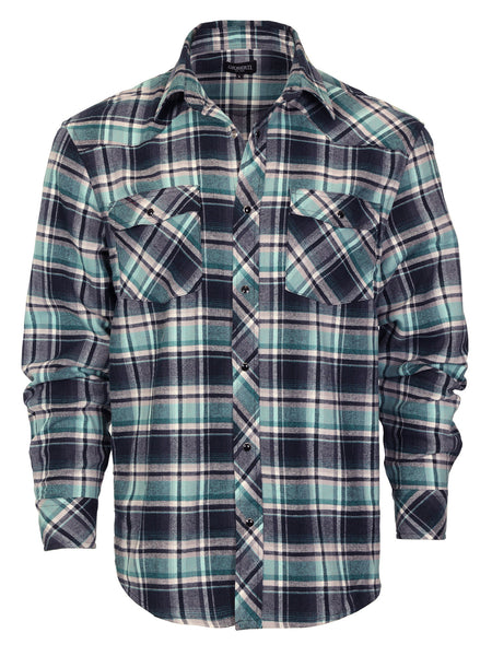 Mens Flannel w/snap