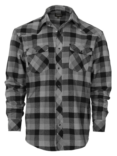 Mens Flannel w/snap