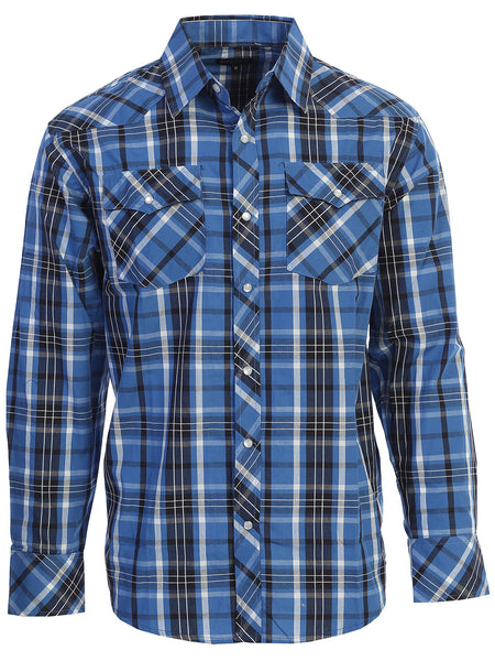 western long sleeve button down casual