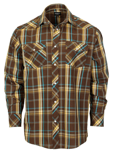 western long sleeve button down casual