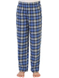 Boys Plaid Pajamas Elastic Waist Pants