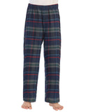 Boys Plaid Pajamas Elastic Waist Pants