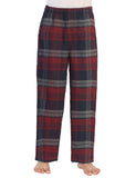 Boys Plaid Pajamas Elastic Waist Pants
