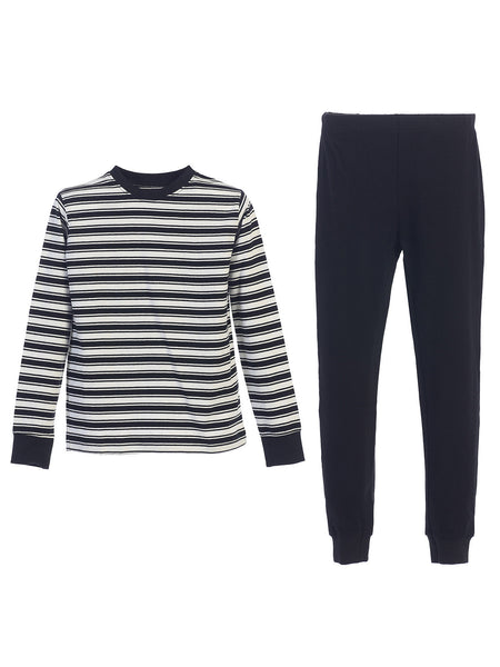 Boys 2 Piece Stripe Pajamas Set