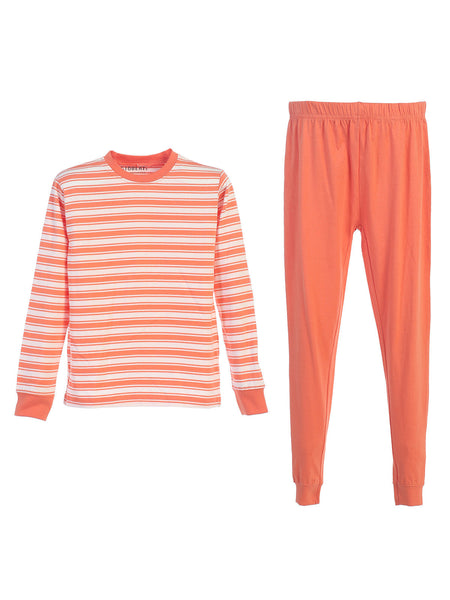 Boys 2 Piece Stripe Pajamas Set