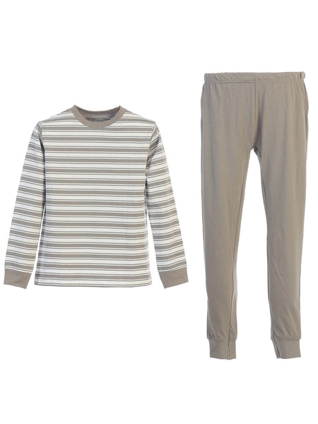 Boys 2 Piece Stripe Pajamas Set