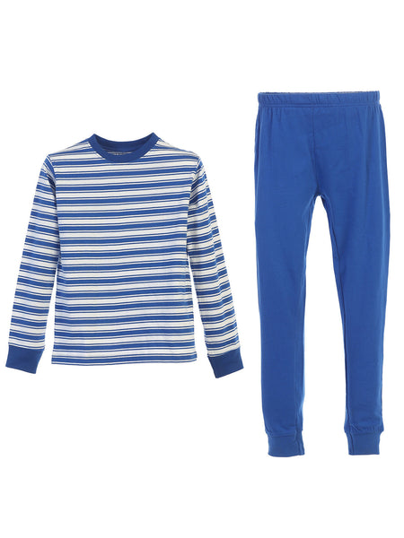 Boys 2 Piece Stripe Pajamas Set