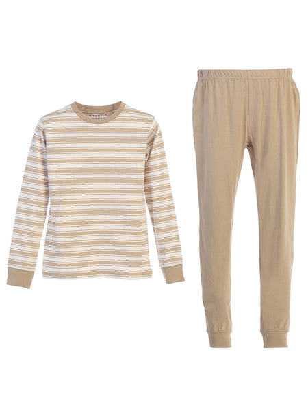 Boys 2 Piece Stripe Pajamas Set