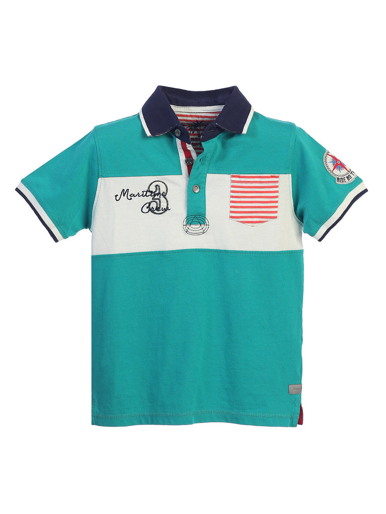 Boy's Polo Shirt w/ Embroidery Boy