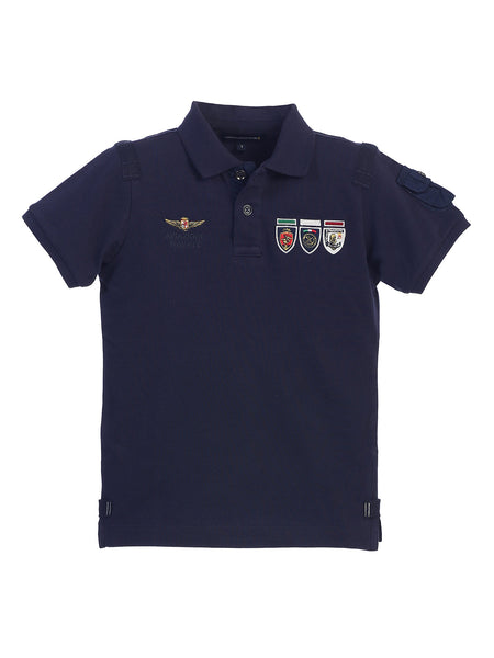 Boys Yatch Club Pique Polo Shirt