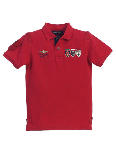 Boys Yatch Club Pique Polo Shirt