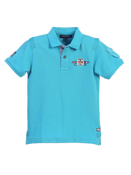 Boys Yatch Club Pique Polo Shirt