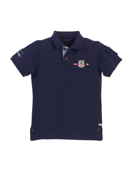 Boys Yatch Club Pique Polo Shirt