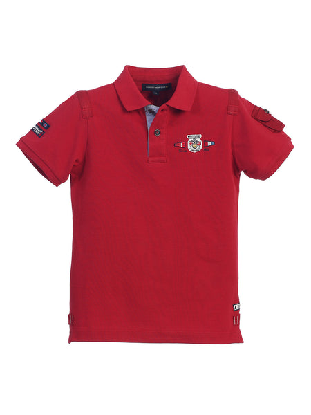 Boys Yatch Club Pique Polo Shirt