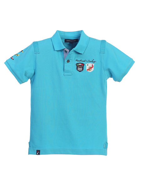 Boys Yatch Club Pique Polo Shirt