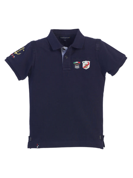 Boys Yatch Club Pique Polo Shirt