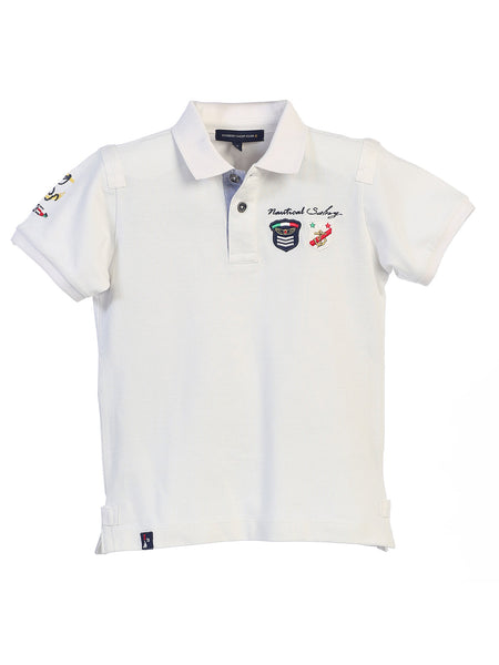 Boys Yatch Club Pique Polo Shirt