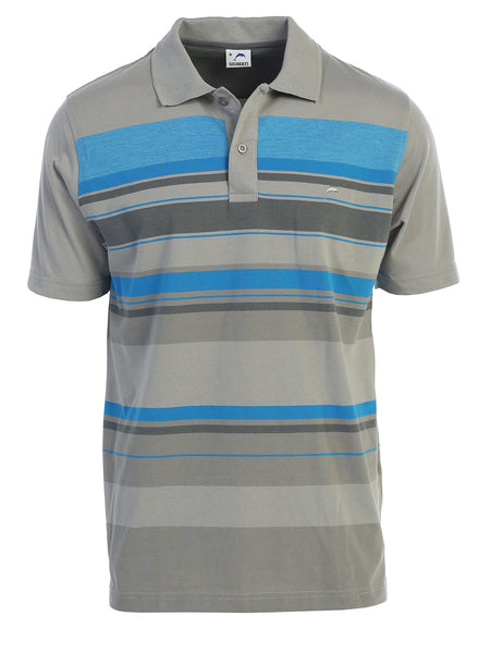 Men's Stripe Polo Shirt