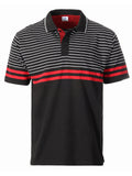 Men's Striped Polo Shirts