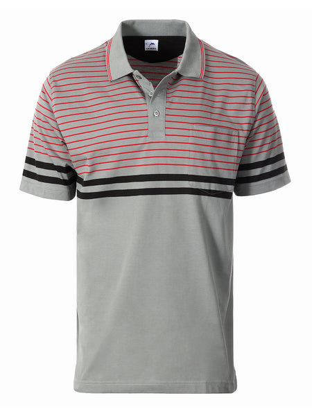 Men's Striped Polo Shirts