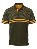 Men's Striped Polo Shirts