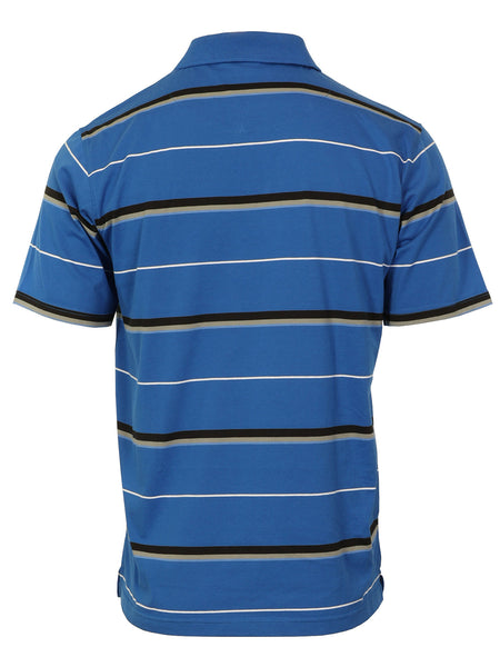 Men's Striped Polo Shirt