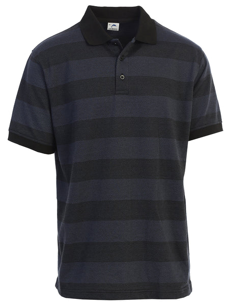 Men's Stripe Polo Shirt
