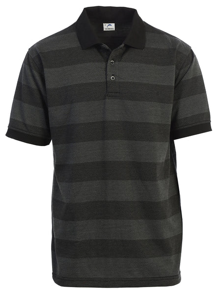 Men's Stripe Polo Shirt