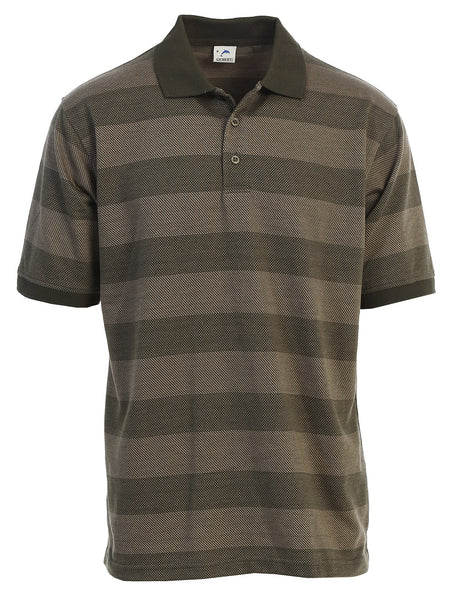 Men's Stripe Polo Shirt