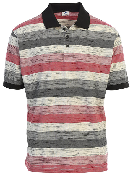 Men's Stripe Polo Shirt
